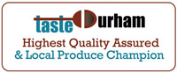TasteDurham Highest Quality Assured and Local Produce Champion