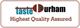 TasteDurham Highest Quality Assured