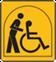 Assisted wheelchair users