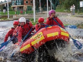 Rafting at Tees Barrage Internationa White Water Centre