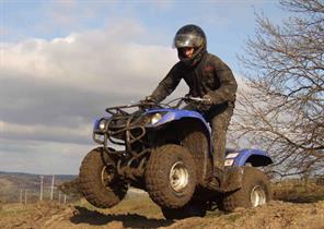 Quad biking