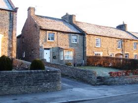 Front of cottage