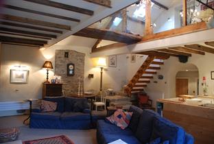 Connie's Cottage living area