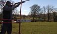 Clay pigeon shooting