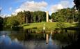 Lake with Tower and Neptune