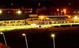 Pelaw Stadium at night