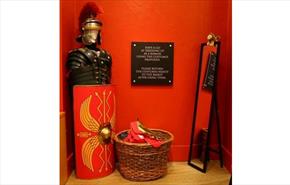 There’s Roman fun in store for young visitors to Gladiators: a Cemetery of Secrets.