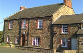 Garden View of Low Urpeth Farmhouse