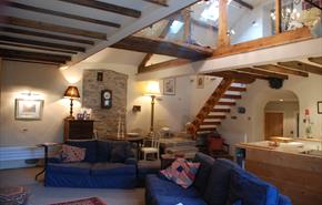 Connie's Cottage living area