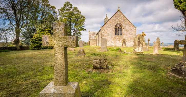 External view of St Oswald's Church