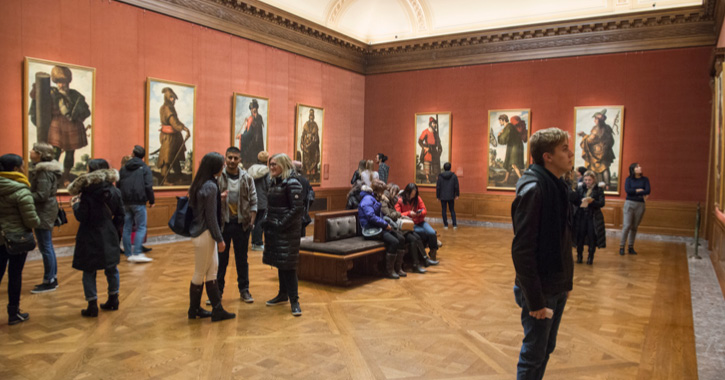 Zurbarán's Jacob and His Twelve Sons Paintings from Auckland Castle on display at the famous Frick Collection, New York. 