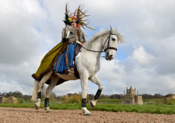 Celtic Leader Queen Boudicca debuts for the 2017 Kynren season