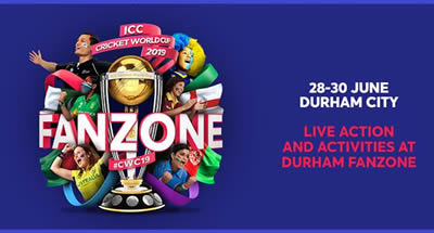 ICC Cricket World Cup Fanzone in Durham City