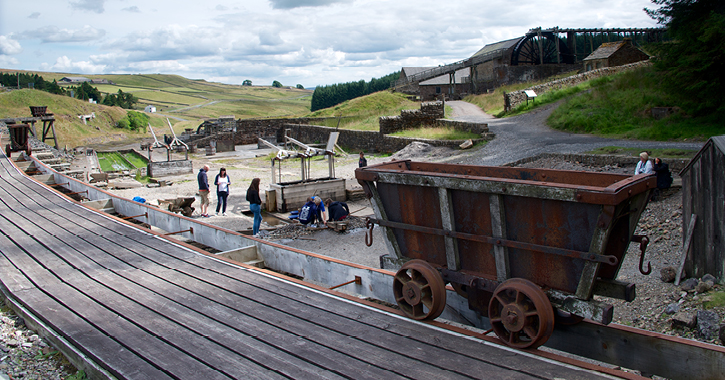 Killhope - the lead mining museum of the North in the Durham Dales.