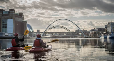 Tyne Bridges & Quayside by Kayak