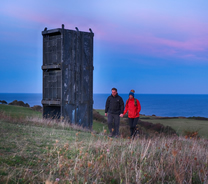 Walking at Easington