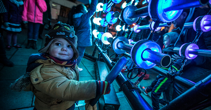 Illumaphonium at Durham Lumiere