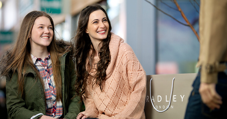 Mother and Daughter shopping at Dalton Park