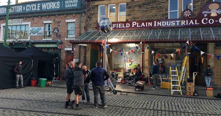 Downton Abbey movie filmed at Beamish Museum, County Durham