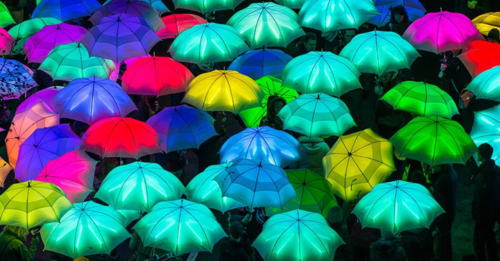 The Umbrella Project by Cirque Bitjou