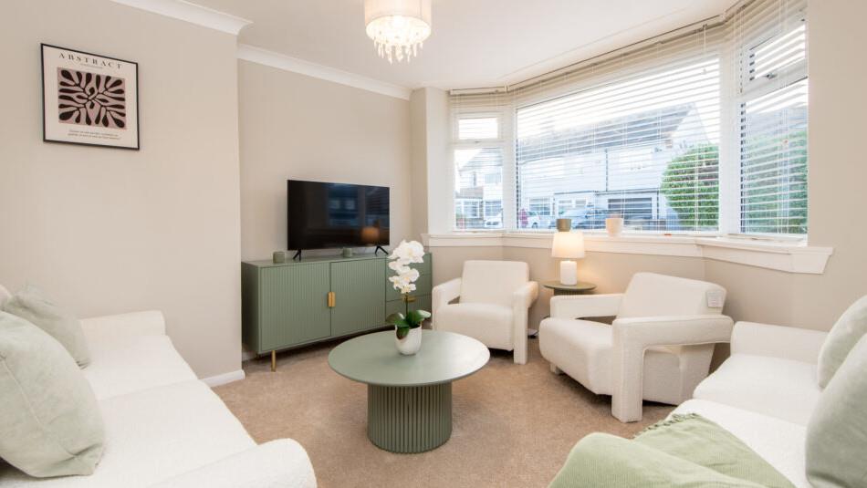 Living room at Moorhaven