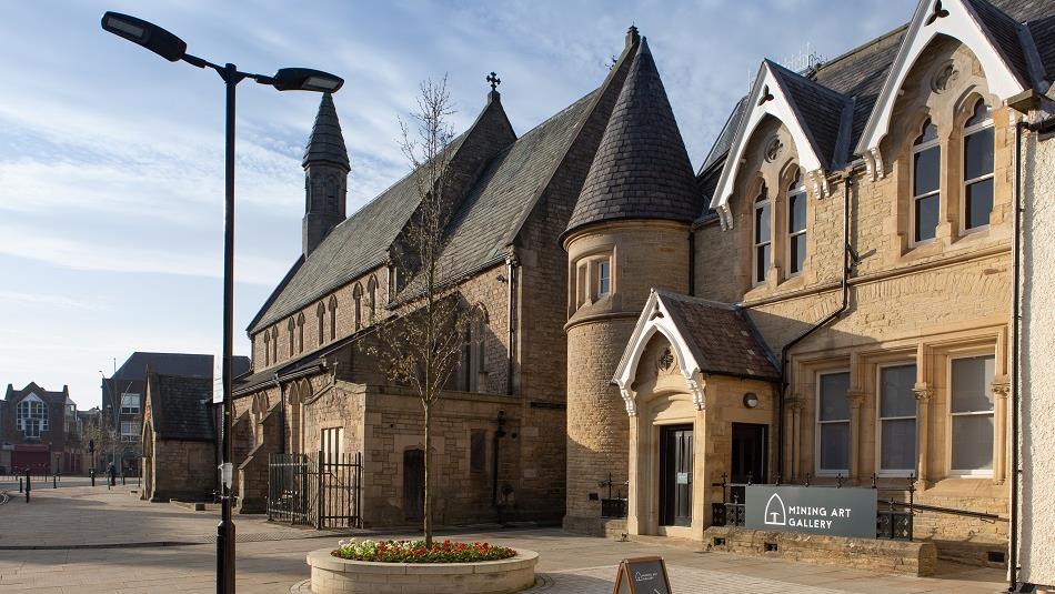 Exterior view of the Mining Art Gallery