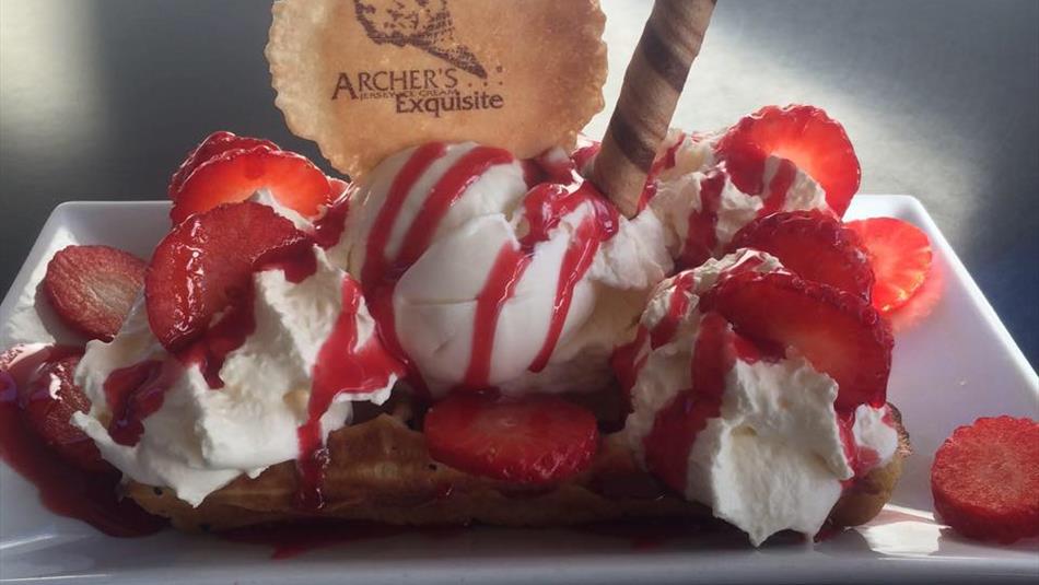 Archer's Jersey Ice Cream Parlour Darlington This is Durham