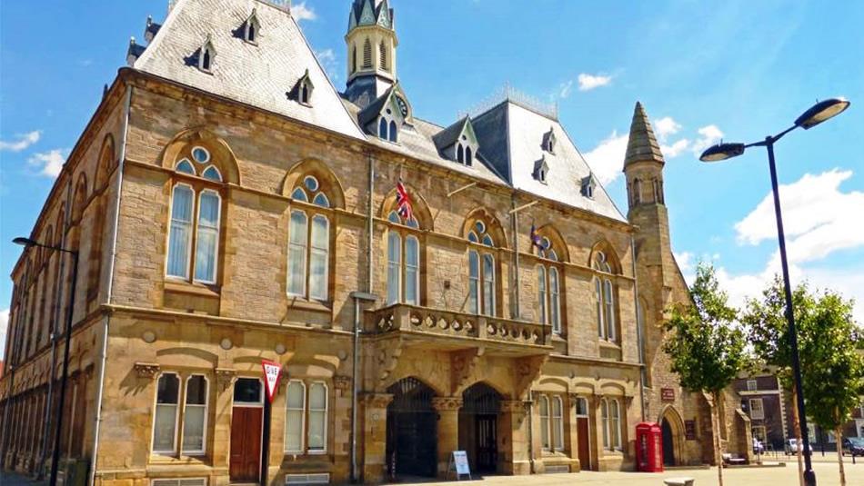 Bishop Auckland Town Hall - This is Durham