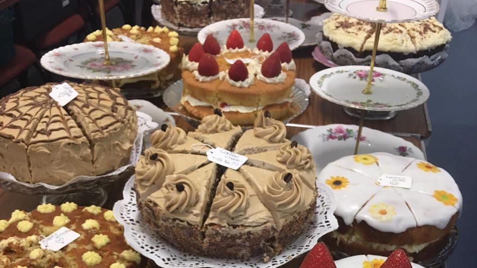 Cake at REfUSE Cafe