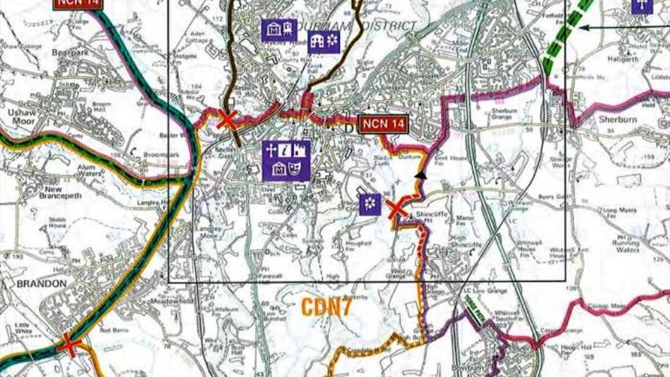 Durham City Haswell National Route 14 Cycle Route This is Durham