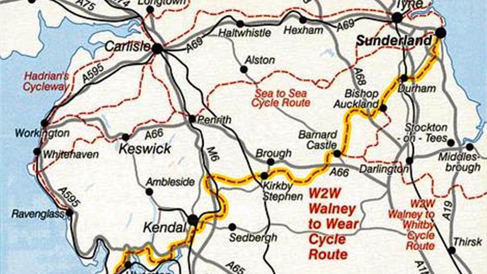 W2W Cycle Route This is Durham