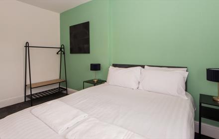 Double bedroom at Dragon's Orchard