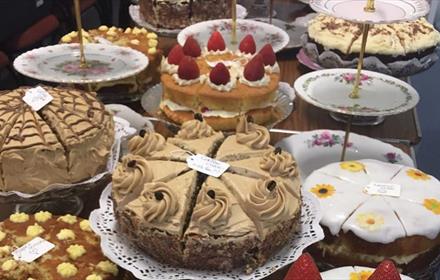 Cake at REfUSE Cafe