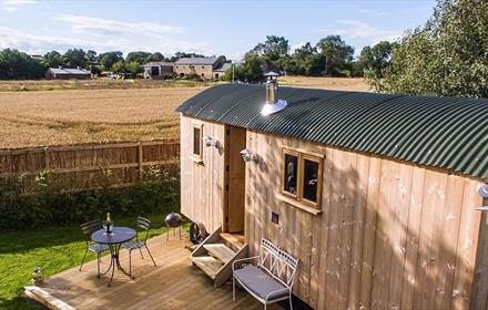 Shepherds Hut at Ingleton in Teesdale