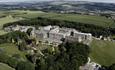 aerial shot of Ushaw