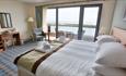 Commissioners Quay Inn Sea View Balcony Bedroom.