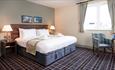 Cosy bedroom at The Amble Inn.