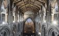 Hexham Abbey Northumberland roof