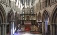 Hexham Abbey Northumberland alter image