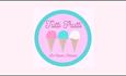 Tutti Frutti logo showing three ice creams coloured white, pink and blue in cones