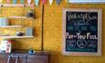 Pay as you feel at the refuse cafe