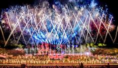 Grand Finale all cast of Kynren view from the tribune