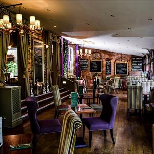 Bar seating area at Bowburn Hall Hotel Restaurant