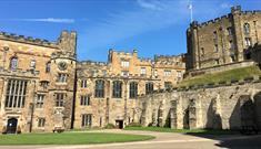 The Courtyard and Keep of Durham Castle,
