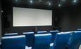 Cinema screen and seating