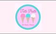 Tutti Frutti logo showing three ice creams coloured white, pink and blue in cones