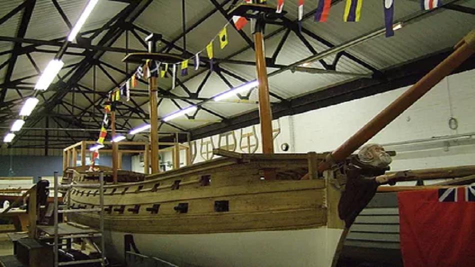 Boat, Sunderland Maritime Heritage Image for Northern Saints Trails