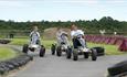 Drive go-karts and race the kids at Adventure Valley