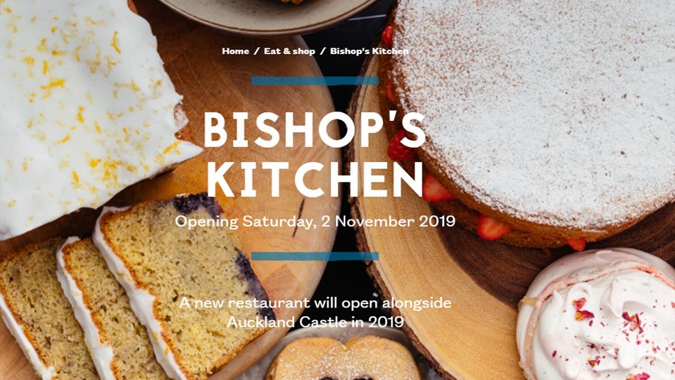Bishop’s Kitchen: Auckland Castle - CLOSED UNTIL FURTHER NOTICE